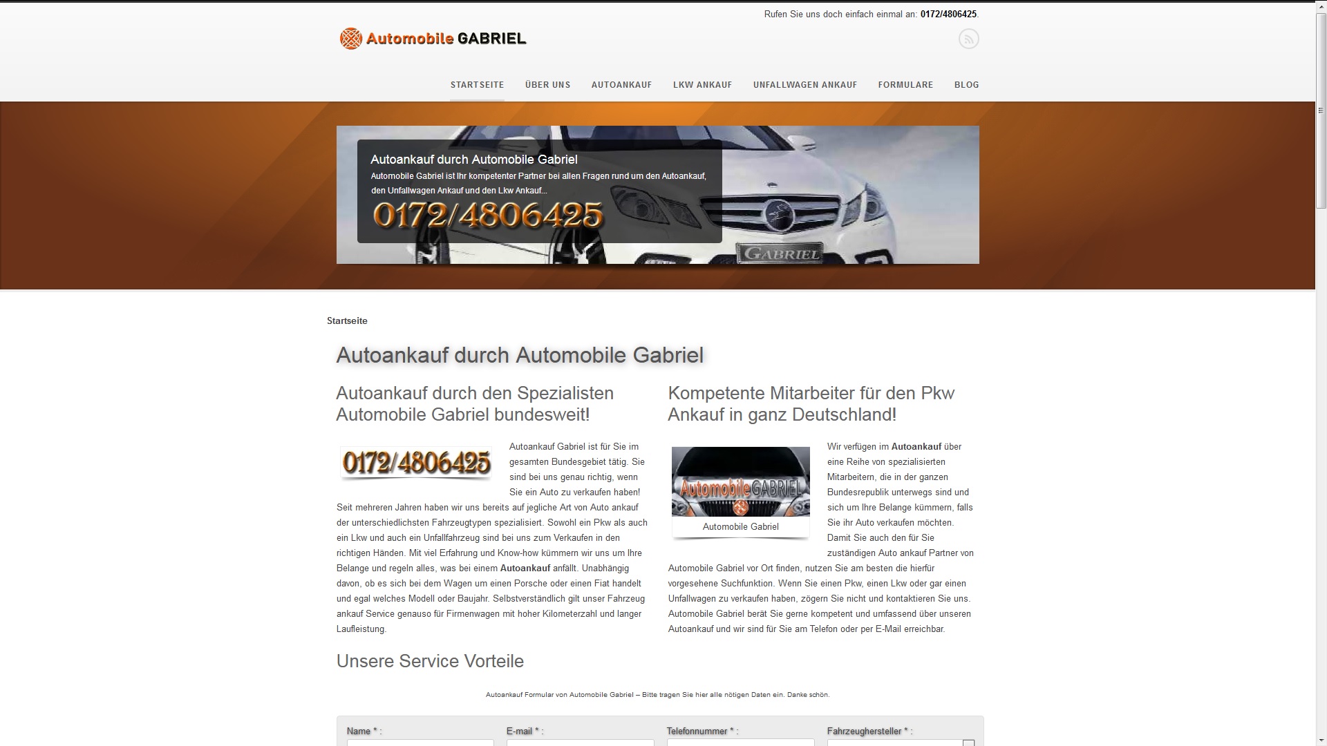 automobile gabriel webseite - Gebrauchtwagen in Düsseldorf
