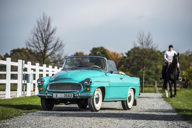 Das elegante Cabriolet SKODA FELICIA feierte vor 60 Jahren seine Weltpremiere