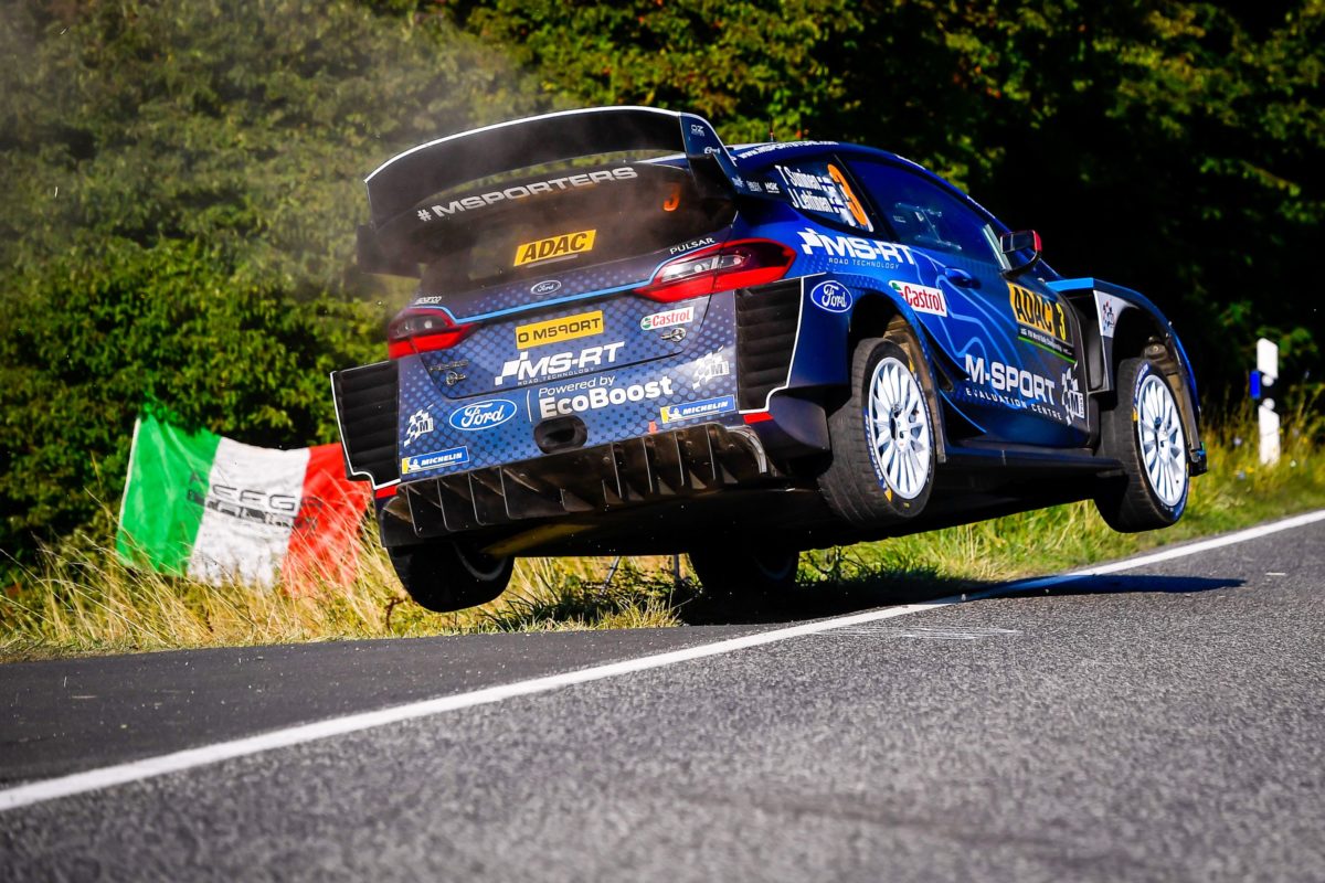 ford fiesta wrc pilot teemu suninen bei der rallye deutschland schnell aber gluecklos - Ford Fiesta WRC-Pilot Teemu Suninen bei der Rallye Deutschland schnell, aber glücklos