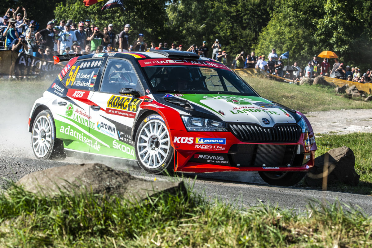 historischer deutscher doppelsieg beim wm heimspiel kreim triumphiert fuer skoda auto deutschland vor griebel - Historischer deutscher Doppelsieg beim WM-Heimspiel: Kreim triumphiert für SKODA AUTO Deutschland vor Griebel