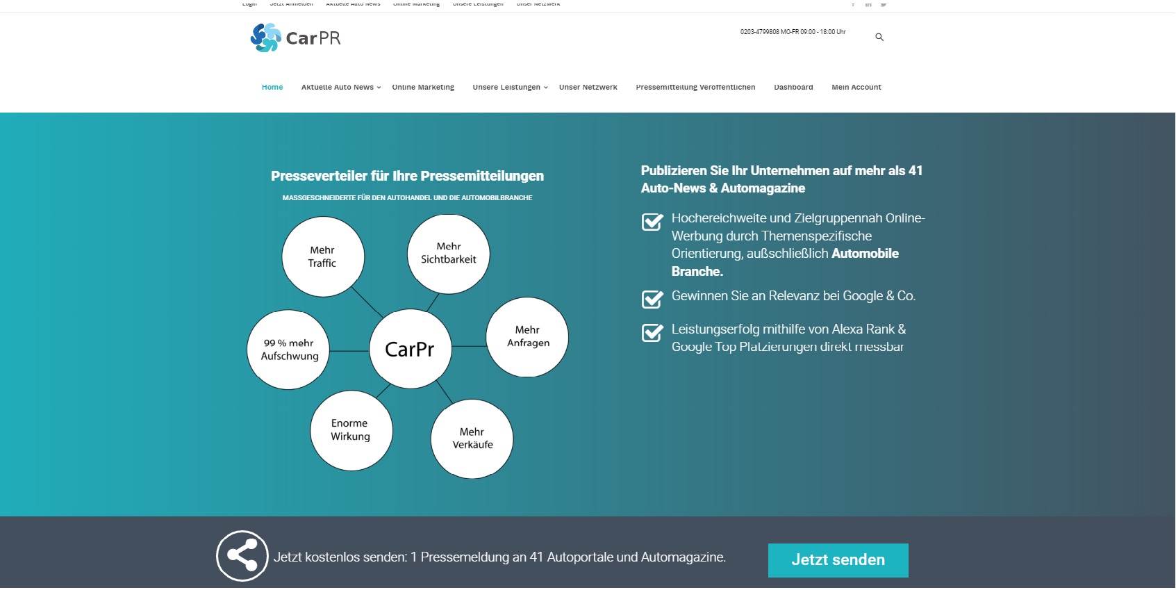 Pr Marketing für Autohäuser Web Marketing für Autohäuser