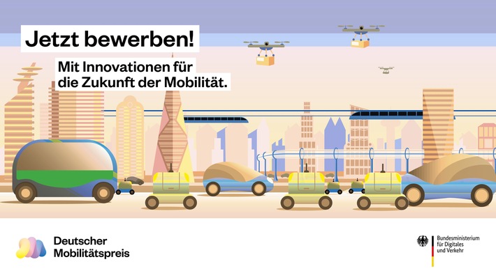 Deutscher Mobilitätspreis 2023: Innovative Vorbild-Innovationen gesucht