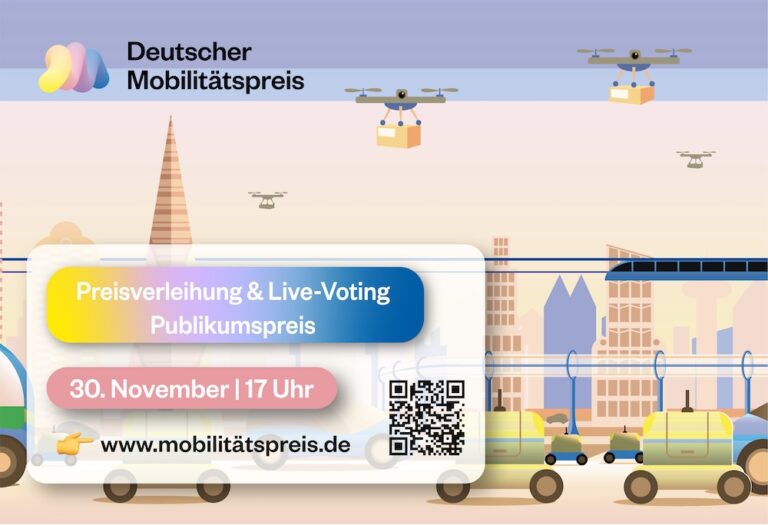 Deutscher Mobilitätspreis 2023: Die Spitze der Mobilitätsinnovationen