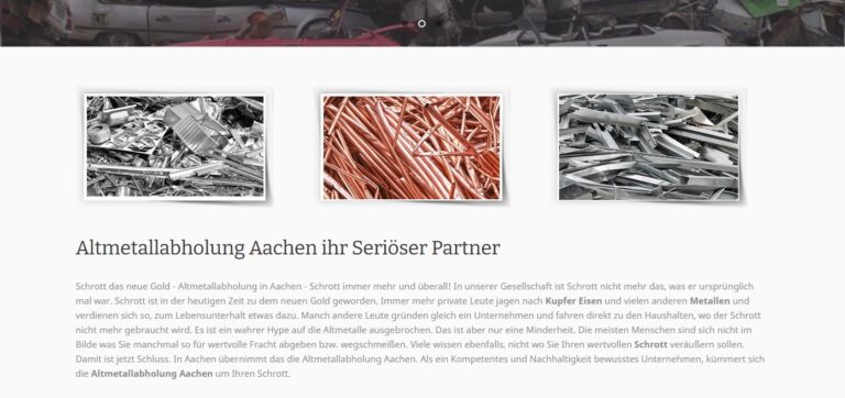 Schrottankauf leicht gemacht: Dortmunds Partner für Altmetall-Recycling