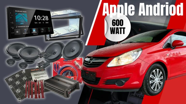 Opel Corsa D: Exklusives Sounderlebnis durch Apple & Android Power Upgrade