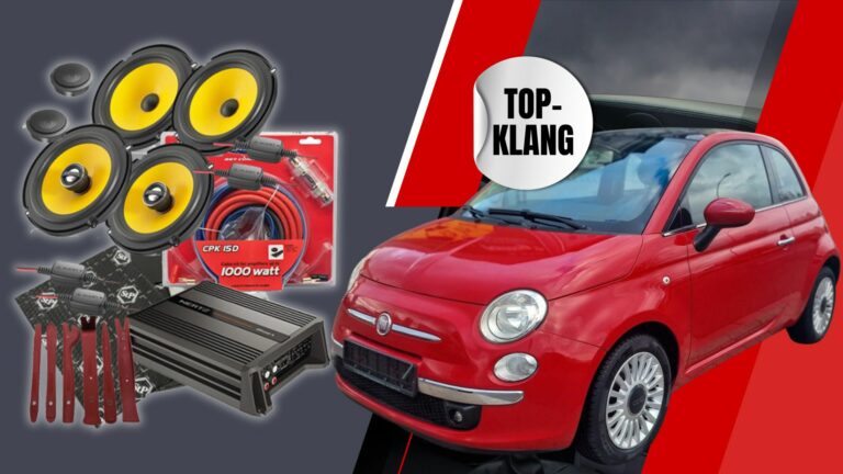 Fiat 500 – Musik in Perfektion: Top-Sound der Oberklasse erleben